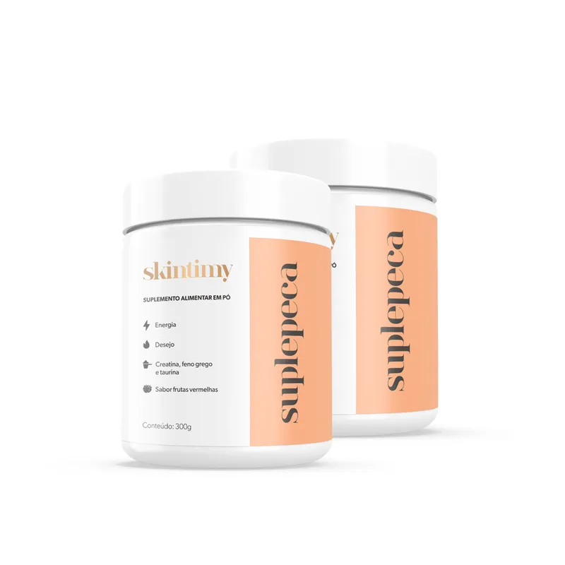 Kit Suplepeca 2 Suplementos Para Aumentar A Energia Skintimy 300g
