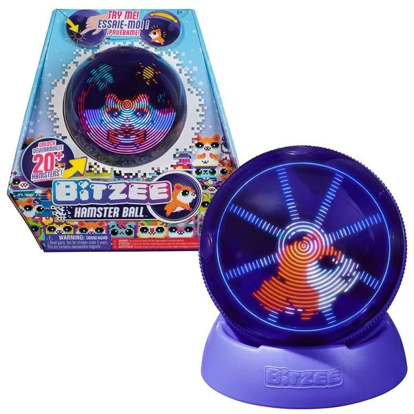 Brinquedo Eletrônico - Pet Virtual - Bola de Ramster E Amigos - Bitzee - Sunny