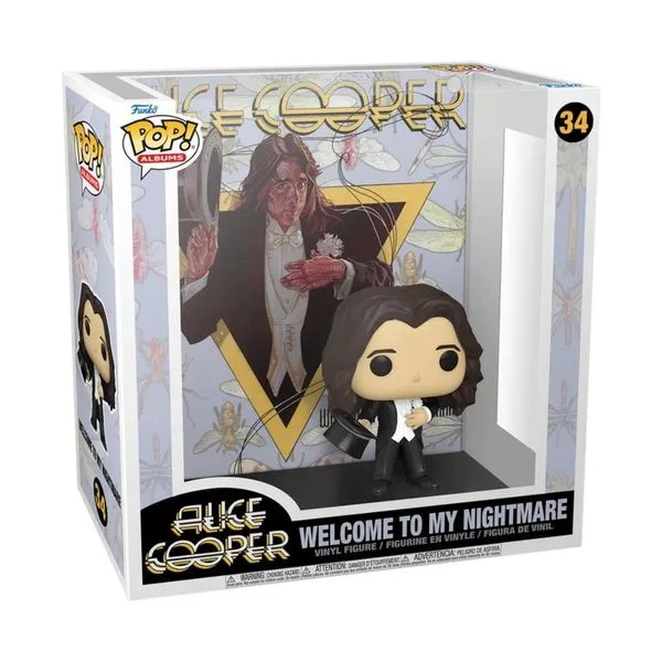 Boneco - Funko Pop Albuns - Alice Cooper - WTMN - Candide