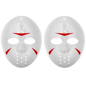 2 Máscaras do Jason Hockey para Fantasia Dias das Bruxas Halloween Carnaval