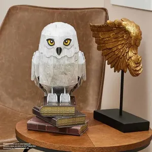 Quebra-Cabeça - Coruja Hedwig - 4D Build - Sunny