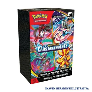 Combo de Booster Pokémon ME04 Caos Ascendente