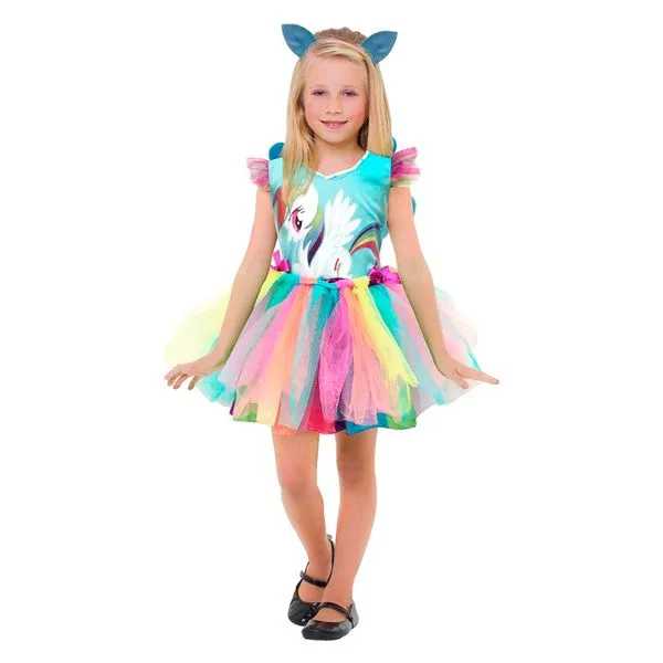 Fantasia Infantil - My Little Pony - Rainbow Dash Clássica - Regina Festas - G
