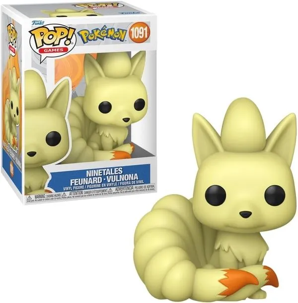 Funko Pop Games Ninetales 1091 Pokemon