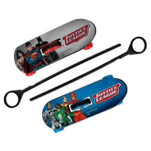 Skate de Dedo - DC Comics - Liga da Justiça - Vermelho e Azul - Candide
