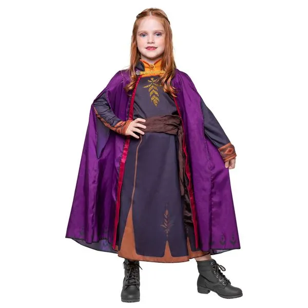 Fantasia Infantil - Disney - Frozen II - Anna - Luxo - Regina Festas - M