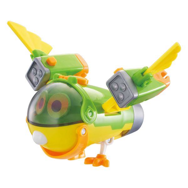Figura De Avião - Petronix Defenders - Modo Máximo Pet Paul-E - Verde - Fun