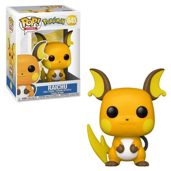 Figura de Vinil - Funko POP Games - Pokémon - Raichu - Candide