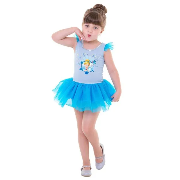 Fantasia de Carnaval - Infantil - Disney - Princesas - Cinderela - Regina Festas - G