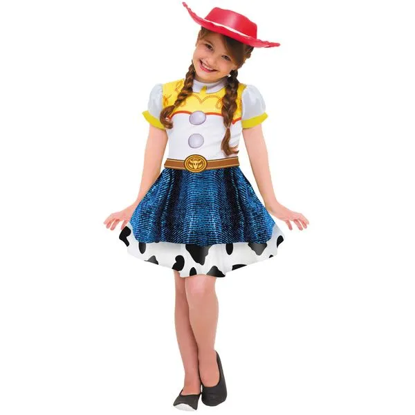 Fantasia Infantil Vestido - Disney - Toy Story 4 - Jessie - Regina Festas - P