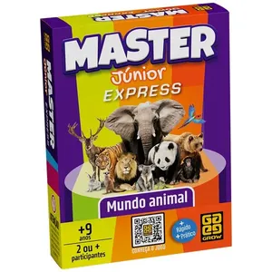 Jogo de Cartas - Master Júnior Express - Mundo Animal - Grow