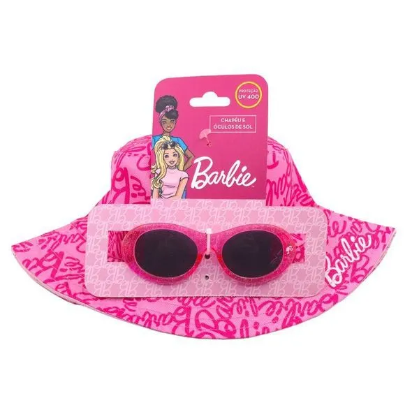 Óculos e Chapéu - Barbie - Toyng