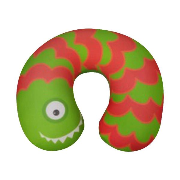 Almofada de Pescoço Infantil - Monstrinho - Verde - Fom