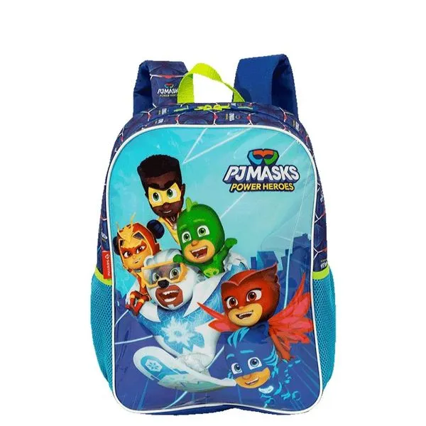 Mochila de Costas Sestini PJ Masks M Power Heroes Colorido Único