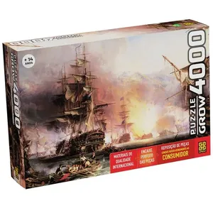 Quebra-cabeça Bombardeio Em Argel - 4000 Peças - Grow
