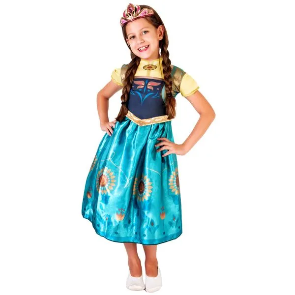 Fantasia Clássica - Disney Frozen - Anna Fever - Regina Festas - M