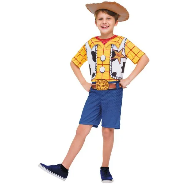 Fantasia Infantil Clássica Curta - Disney - Toy Story 4 - Woody - Regina Festas - P