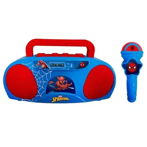 Brinquedo Musical - Boombox Karaokê - Homem-Aranha - Candide