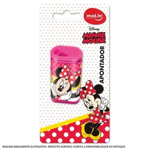 Apontador com Depósito - Sortido - Disney - Minnie Mouse - Molin