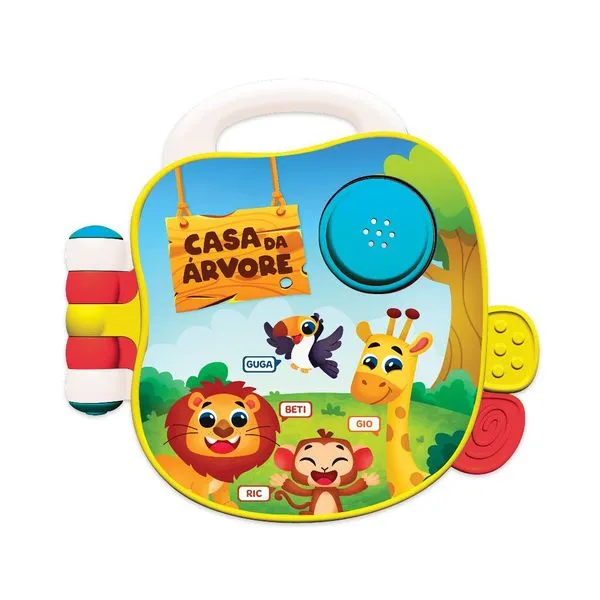 Livro para Bebês - Livrinho Divertido - Casa da Árvore - Com Som - Estrela