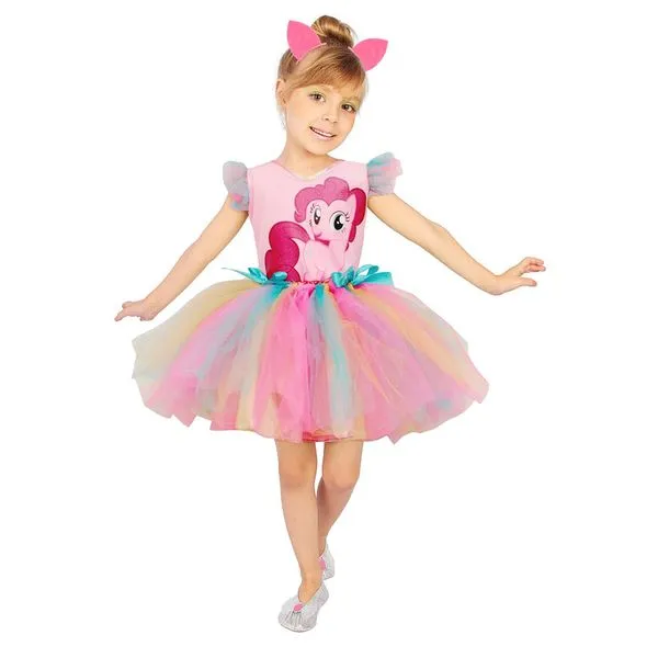 Fantasia Infantil - My Little Pony - Pink Pie Clássica - Regina Festas - M