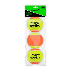 Pack 3 Bolinhas Beach Tennis Penalty - Laranja Único