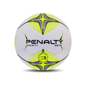 Bola de Futebol Society Penalty Se7e N3 Infantil - Ideal para Crianças de 5 a 8 anos - Branco Único