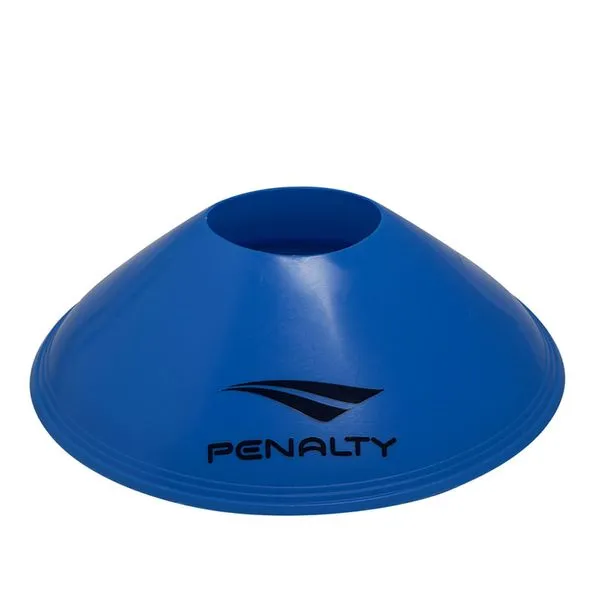 Kit Pratinho de Agilidade Penalty Mini Marker Set (10 Unidades) – Tartaruga para Treino Funcional e Futebol - Azul Único