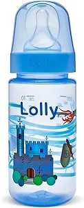 Mamadeira Lolly Big Tipcolor Silicone Masculino de 300Ml