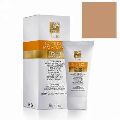 CC Cream Peel Line Magic Mask Bege Médio FPS 50 com 50g