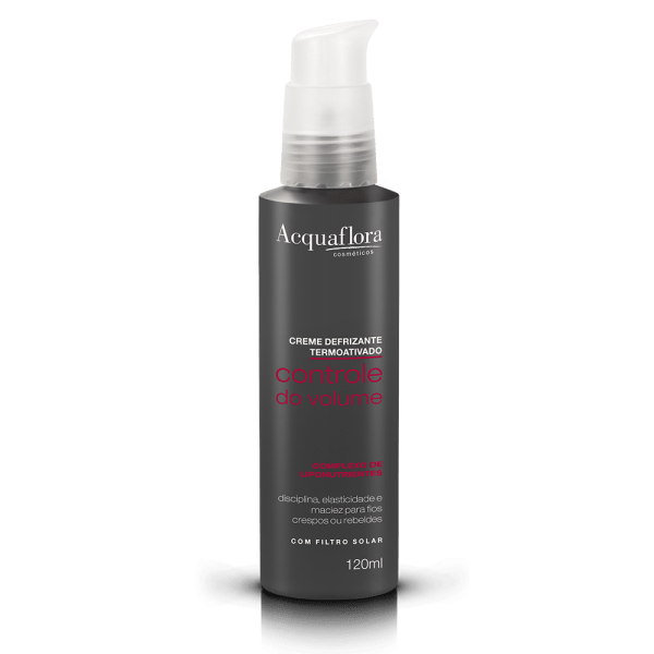 Creme Defrizante Termoativo Acquaflora Controle Volume 120ml