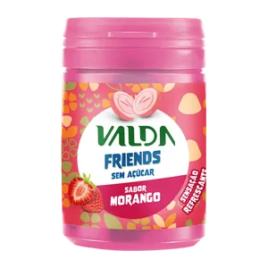 Pastilhas Valda Friends Sabor Morango 50g