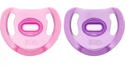 Kit Chupeta Lillo Soft Comfort Silicone Tamanho 2 Menina com 2 Unidades