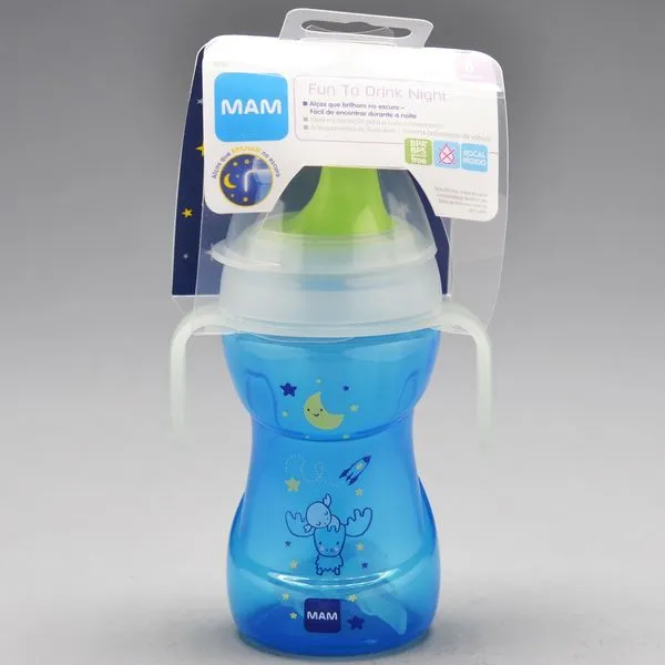 Copo Mam Fun To Drink Night Azul 270ml
