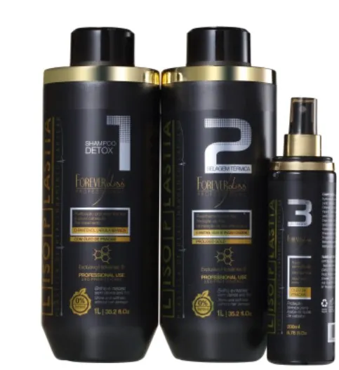 Kit Lissplastia Plástica De Realinhamento Capilar Forever Liss