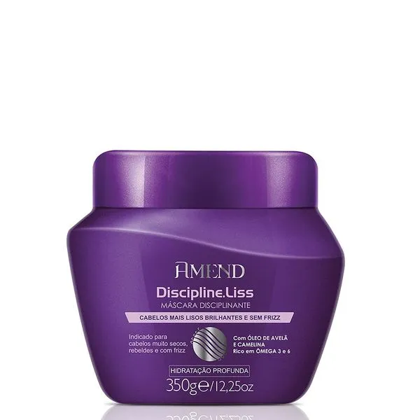 Máscara Capilar Amend Liss Discipline 300g