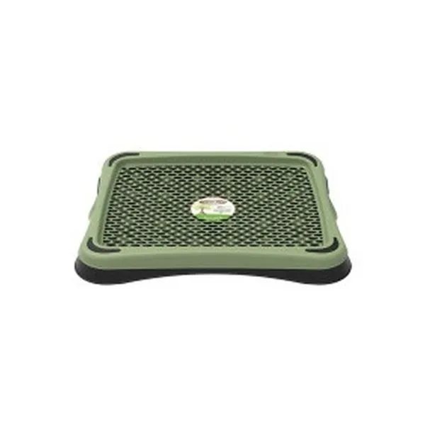 Sanitário Higiênico Plast Pet Pipi Tapete Eco Verde Oliva para Cães