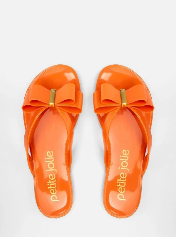 Chinelo Petite Jolie Lucky Laranja Tangerina PJ5585 39