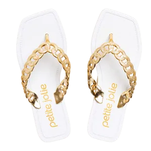 Chinelo Petite Jolie Scarlett Branco - PJ6616 38
