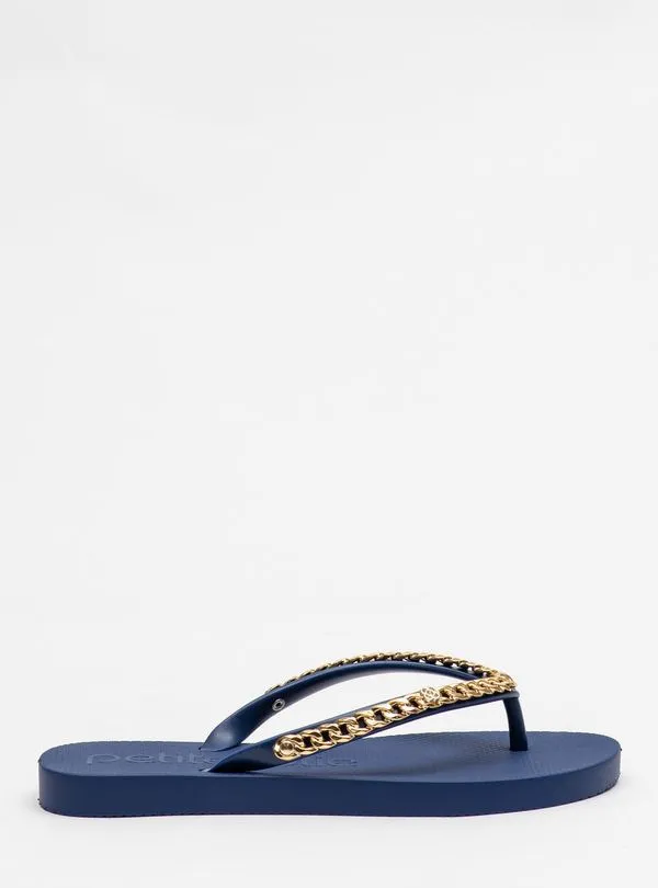 Chinelo Petite Jolie Fresh Dark Blue PJ7122 33-4