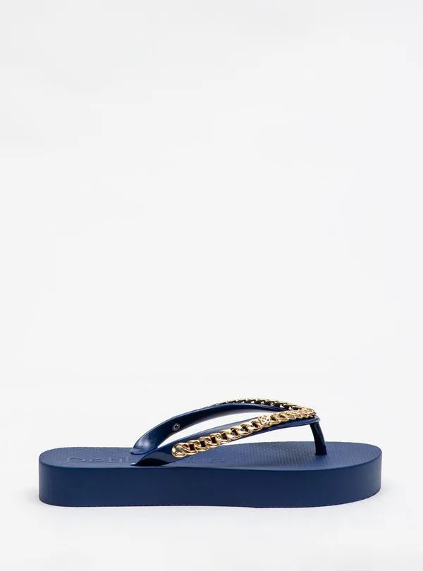 Chinelo Petite Jolie Fresh Up Dark Blue PJ7592 38
