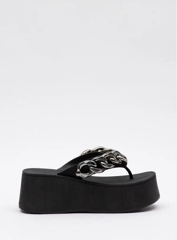 Chinelo Petite Jolie Plus Preto PJ7350 35