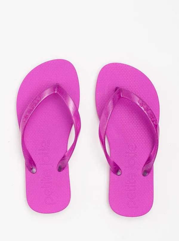 Chinelo Petite Jolie Fresh In Glitter Uva PJ6901IIIN 25-6