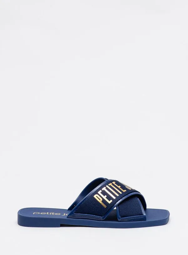 Chinelo Petite Jolie Vibe Dark Blue PJ7611 34