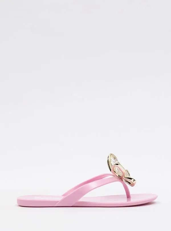 Chinelo Infantil Petite Jolie Lucky In Rosa Camelia PJ7439IN 31