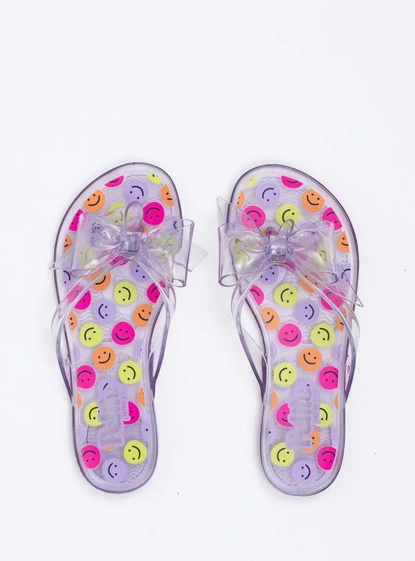 Chinelo Infantil Petite Jolie Lucky IN Translucido PJ7190IN 29
