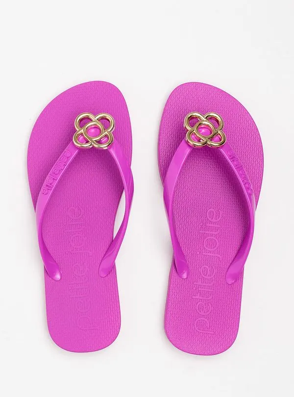 Chinelo Petite Jolie Fresh Uva/Sola Uva PJ6979 37