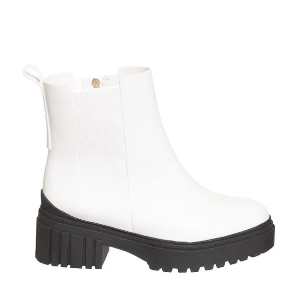 Bota Petite Jolie Chelsea Snow/Preto - PJ6156 35-6