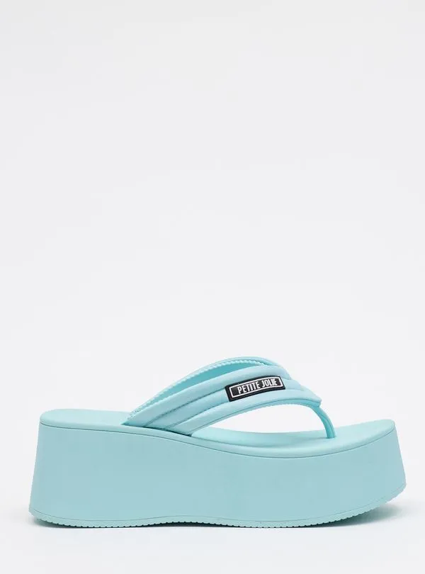 Chinelo Petite Jolie Plus Bubble Blue PJ7522 35