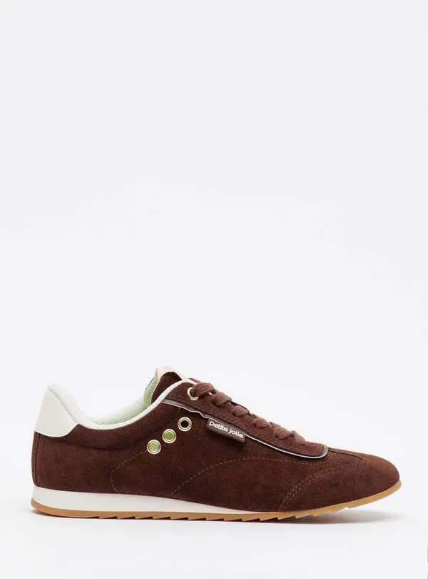 Tênis Petite Jolie Flat Sneaker Brown/Avela PJ7546 36